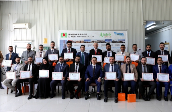 Local Employees in Ahdab Oilfield Project are cited for their outstanding performance